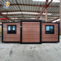Nouvelle conception de maison préfabriquée en conteneur extensible de 20 pieds ou 40 pieds, 5 chambres à coucher, à vendre, maison mobile de luxe préfabriquée, Casas Prefabricadas
