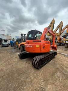 รถขุดขนาดเล็กฮิตาชิ ZX75 มือสองคุณภาพดี เครื่องยนต์ยันมาร์ รุ่นปี 2018 ชั่วโมงการทำงานต่ำ ดูแลรักษาอย่างดี น้ำหนัก 7.5 ตัน เหมาะสำหรับงานจัดสวน - Product Image 2