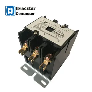 HVAC Xác Định Mục Đích Thương Hiệu Từ 4 Cực Điện Tử AC Contactor 3P 25amp 24-277V