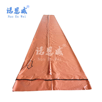 Conduit d'air flexible de haute qualité en PVC anti-flamme pour les systèmes de ventilation