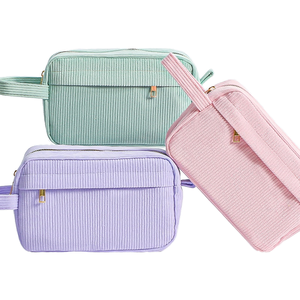 韓国Kawaii文房具ペンシルケースコーデュロイデスクトップストレージバッグ - Product Image 1