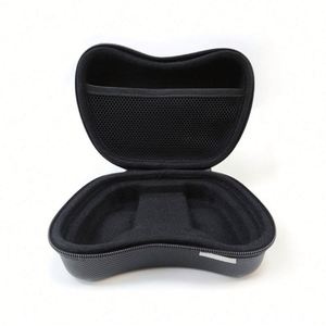 เคสใส่คอนโทรลเลอร์เกมหนังสีดำ EVA วัสดุทนไฟ กันน้ำ เคสเก็บของ PU สำหรับ PS4 PS6 - Product Image 3