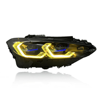 Faro LED para Auto, Luz Diurna, Direccional, Antiniebla, Conjunto de Faros para BMW Serie 4