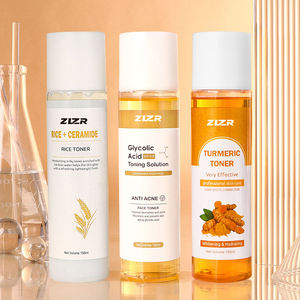 Tonique facial à l'acide glycolique, au curcuma et au riz, anti-acné, améliore les imperfections et l'acné, tonique pour la peau, rafraîchissant et hydratant - Product Image 1