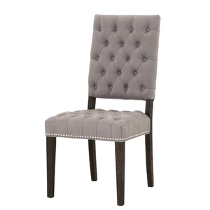 Fauteuil de restaurant sur mesure en <span class=keywords><strong>cuir</strong></span> véritable marron antique, rembourré, avec dossier à oreilles, pour salle à cigares, finition capitonnée DC-414 - Product Image 6