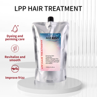 Masker Perawatan Rambut LPP dengan Minyak Argan Kolagen Biotin, Memperbaiki Ikatan Rambut Rusak, Masker Bernutrisi Salon, Label Pribadi