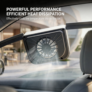 Ventilador Solar para Auto JL de 6 Pulgadas, 25W, Tipo de Enfriamiento por Aire y Ventilación Automática de Aire, <span class=keywords><strong>Precio</strong></span> Bajo de Fábrica - Product Image 3