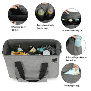 Sac de voyage pour maman, sac à main extérieur pour mère et bébé, sac à couches imperméable pour femme, sac de voyage pour bébé, sac de <span class=keywords><strong>week</strong></span>-<span class=keywords><strong>end</strong></span> pour maman - Product Image 3