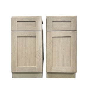 Vietnam Usine Directe En Gros Chêne Blanc RTA Shaker Armoires Meubles De Cuisine En Bois Massif Armoires Nouvelle Arrivée Armoires En Bois - Product Image 3