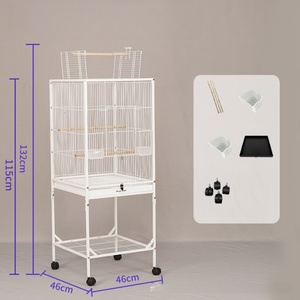 Hot Selling Hoge Kwaliteit Goede Maat Vogelkooi Jaulas Para Pajaros Nieuwe Stijl Vogelkooi Grote Kanariekooi - Product Image 2