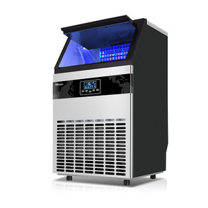 Hicon Commercial Ice Maker 80kg Ice Cube Storage For Beverage Shops And Kitchens - Product Image 2