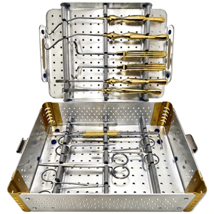 Juego de Instrumentos Quirúrgicos para Rinoplastia, Esterilizados Manualmente, de Acero Inoxidable, para Cirugía Plástica Nasal, con Certificación CE e ISO, Pentax High - Product Image 1