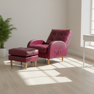 Fauteuil de cinéma maison manuel une <span class=keywords><strong>place</strong></span>, style européen moderne, revêtement en tissu de luxe avec structure métallique, design européen abordable direct usine - Product Image 2