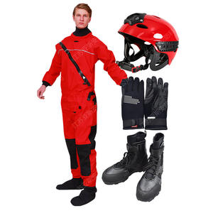 Casco Yasyan Rojo de Neopreno, Equipo de Rescate Acuático para Buceo y Natación - Product Image 4