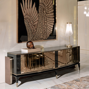 ESION CASA console modern cabinet living room stainless steel tv stand decoration cabinet