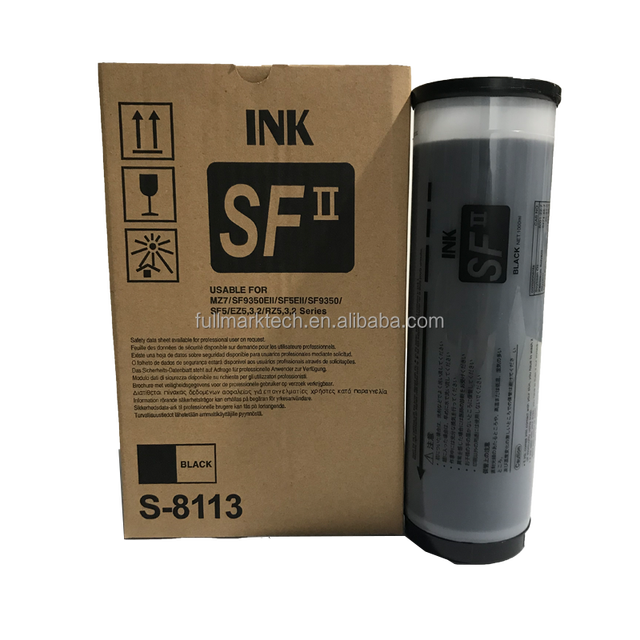 Compatible SF II Copyprinter for RISOGRAPHs SF 5030 5050 5230 5330 9350 Digital Duplicator CMYK 1000ml ISO Certified for S-8113