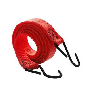 Sangle de bagages pour vélo et moto, corde élastique colorée de 1.5M avec boucle en métal pour accessoires de fixation du coffre - Product Image 5