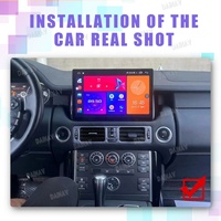 Autoradio multimédia Android 12 de 13,1 pouces pour Land Rover Range Rover Vogue V8 L322 2002-2012, lecteur GPS, navigation, panneau de climatisation