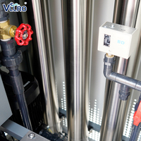 Machine d'osmose inverse simple 1000 LPH avec membrane 4040, équipement de filtration d'eau commercial