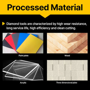 HUHAO-Fraise à rainurer en V, PCD, 90 à 120 degrés, H22150808 - Product Image 5