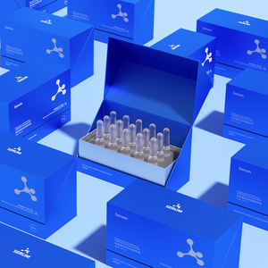 Benutzer definierte recycelte Pappe Magnet kartons Mattschwarzes Schwamm futter für Haarpflege pille Flüssige Medizin Schwamm produkte - Product Image 2