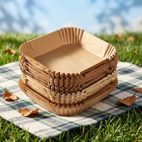 Papier sulfurisé en silicone double face, non blanchi, résistant à la chaleur, imperméable, ignifuge et anti-graisse, éco-responsable, le mieux noté pour la cuisson du pain et des aliments