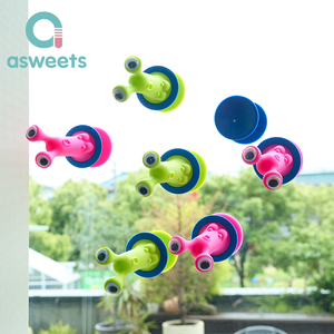<span class=keywords><strong>Jeu</strong></span> de lancer interactif Asweets avec ventouses, jouets éducatifs, ensemble de balles météorites lestées, <span class=keywords><strong>jeu</strong></span> de fléchettes en silicone Cosmos - Product Image 1