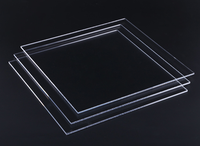 Plaques en plexiglas industriel polyvalentes avec dimensions personnalisées, panneaux rigides en PMMA pour meubles et écrans de protection