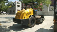 Rouleau vibratoire LTS204H de 4 tonnes à haut rendement avec un seul tambour et un moteur, force d'excitation de 40 kN pour le compactage des sols