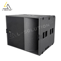 Équipement audio professionnel KS21, subwoofer passif de 21 pouces avec aimant néodyme, 1500 W, réponse en fréquence de 29 Hz et impédance de 8 ohms