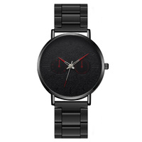 Montre Homme Tendance à Deux Cadrans, Personnalisable en Usine, Vente Chaude, Montre à Quartz, Bracelet en Acier