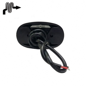 E-mark — <span class=keywords><strong>feu</strong></span> marqueur latéral à <span class=keywords><strong>led</strong></span>, lumière ambre et rouge, 10-30V, pour bus, SUV, pour voitures, bateaux, remorques, camions - Product Image 4