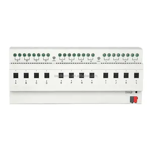 OEM/ODM Knx Smart Home Switch 4 Cara Aktuator Tirai