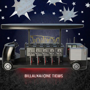 Vélo tandem électrique à pédale assistée, multifonction, pour la vente d'aliments et de boissons, pour le café et la bière, avec pédale - Product Image 2