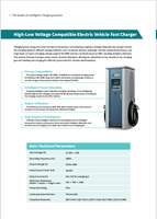 Station de recharge rapide pour véhicules électriques, compatible CCS2, 160-360 kW, double borne, usage commercial