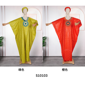 H & D 2025 Nouvelle Collection Robes Africaines pour Femmes Grandes Tailles – Robes <span class=keywords><strong>Boubou</strong></span> <span class=keywords><strong>Bazin</strong></span> - Product Image 5