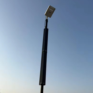 Paneles <span class=keywords><strong>Solares</strong></span> Hexagonales de Control Inteligente de 100W, 200W, 300W, Panel Solar Cilíndrico Envolvente, Módulo Solar Integrado en Poste Vertical - Product Image 3