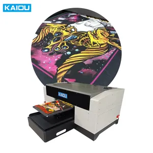 Kaiou New DTG tshirt printer Direct To T-Shirt Printing Machine Logo Printed Custom T Shirt Printing