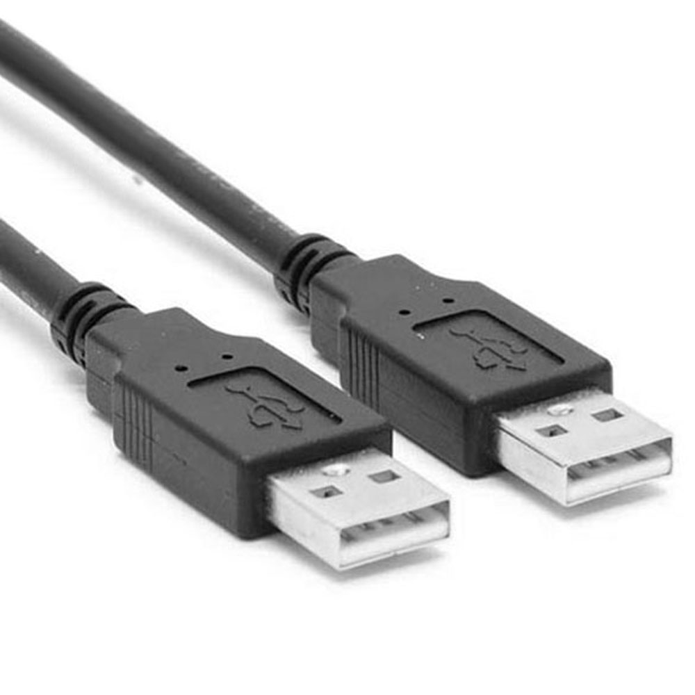 USB to USB 케이블-초고속 USB 2.0 유형 A 남성 유형 24 / 28AWG 케이블-블랙