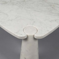 KUMUSI FURNITURE 2023 Nouveau design Table basse en pierre naturelle Tables basses triangulaires modernes et luxueuses en marbre