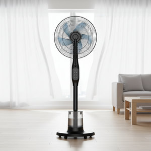 <span class=keywords><strong>Ventilateur</strong></span> à brume d'eau électrique numérique en plastique avec télécommande, oscillation et minuterie pour la maison, l'extérieur et l'hôtel - Product Image 4