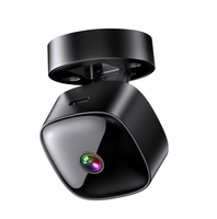 Kamera Mini WiFi 2MP 180 Sudut Lebar Rotasi 360 1080P Penglihatan Malam CMOS MicroSD Keamanan Rumah CCTV Perekam Video Nirkabel