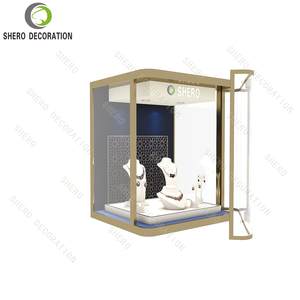 Étagères de luxe de <span class=keywords><strong>Dubaï</strong></span> Vitrine murale de bijoux Étagère de présentation murale Meubles de rangement pour kiosque/bijouterie/<span class=keywords><strong>exposition</strong></span> - Product Image 2