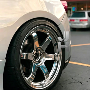 ล้อแม็กซ์ JIUHU IATF16949 DOT ดีไซน์ทรงกล้ามเนื้อ อลูมิเนียม 5x114.3 5x120 ขนาด 17-23 นิ้ว รุ่น Te37 สำหรับล้อฟอร์จ JDM - Product Image 2