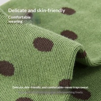 Chaussettes Renaissance originales style forêt rayées bleu clair mi-mollet respirantes sans coutures vintage automne/hiver polyvalentes