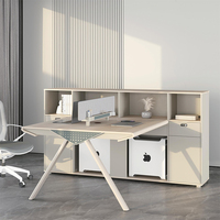 Vente de gros Bureau de travail en bois Bureau d'ordinateur Bureau moderne Bureaux et chaises
