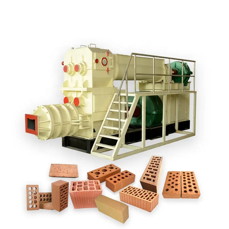 Large Capacity Totally Automatic Tunnel Kilin Red Caly Brick Making Manufacturing Machine Production On Line From Canada