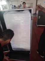 Support de DJ portable rectangulaire personnalisé, écran LED P2.5, écran flexible, stand de DJ, événements, station, bureau, table, support, écran LED
