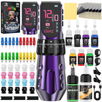 Kit de stylo à tatouer sans fil avec tête de batterie remplaçable, passage fluide entre les modes et fonctionnement continu - Prix de gros usine