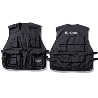 Men's multi pockets Cargo vest for climbing shooting photography Hooking fisherman Journalist Fishing Vest Waistcoat